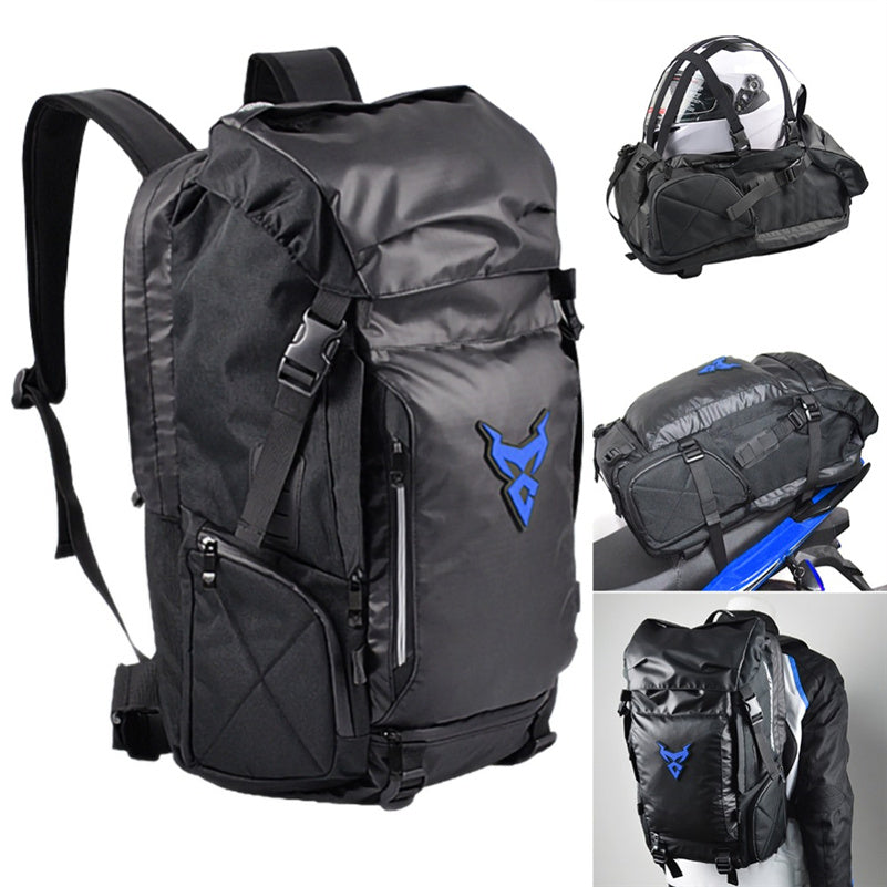 Multifunctional Motorcycle Travel Backpack Shoulder Helmet Bag - Gadgets and more