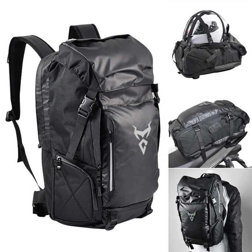 Multifunctional Motorcycle Travel Backpack Shoulder Helmet Bag - Gadgets and more