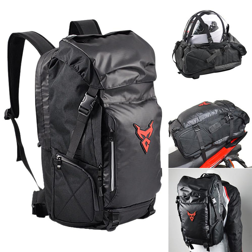 Multifunctional Motorcycle Travel Backpack Shoulder Helmet Bag - Gadgets and more