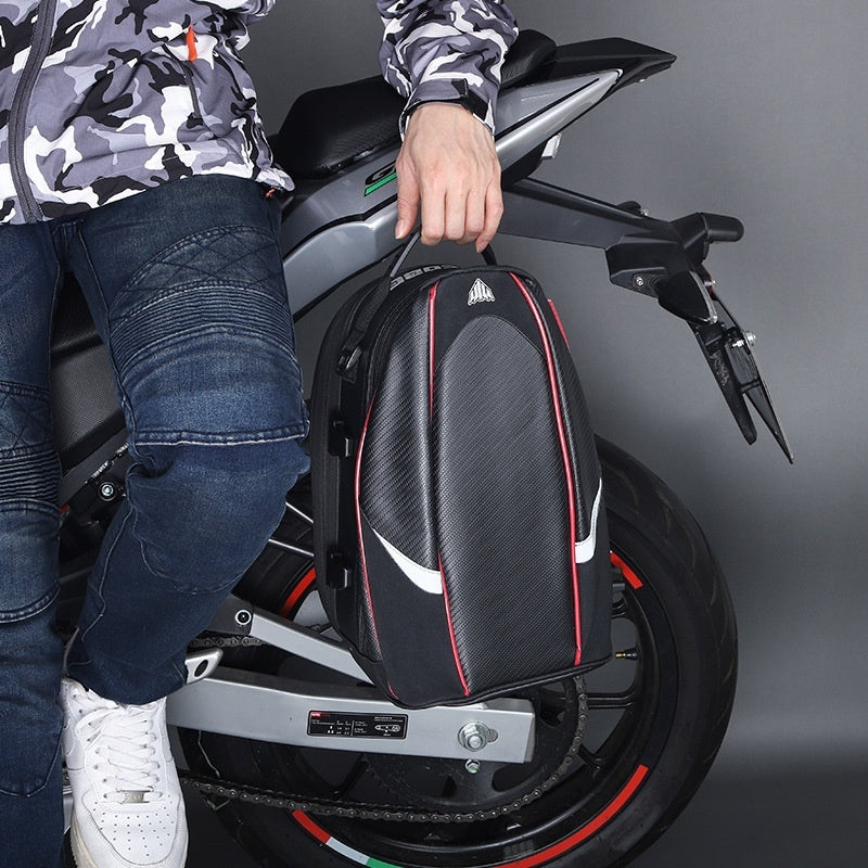 Multifunctional Motorcycle Hard Shell Rear Seat Shoulder Messenger Bag - Gadgets and more