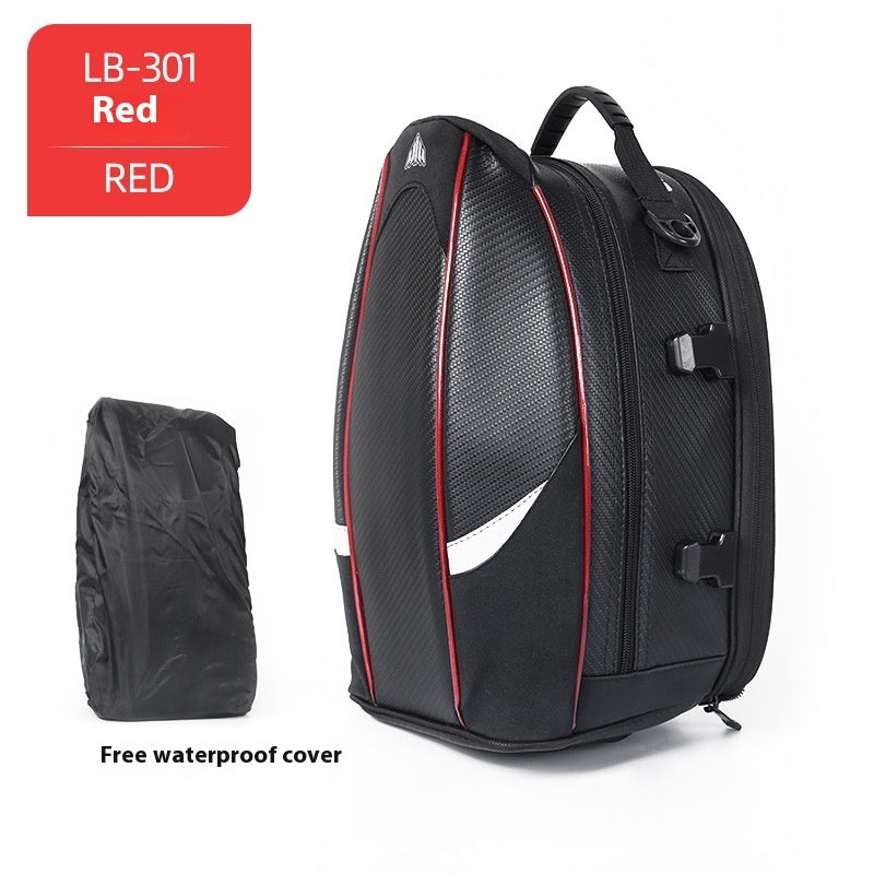 Multifunctional Motorcycle Hard Shell Rear Seat Shoulder Messenger Bag - Gadgets and more