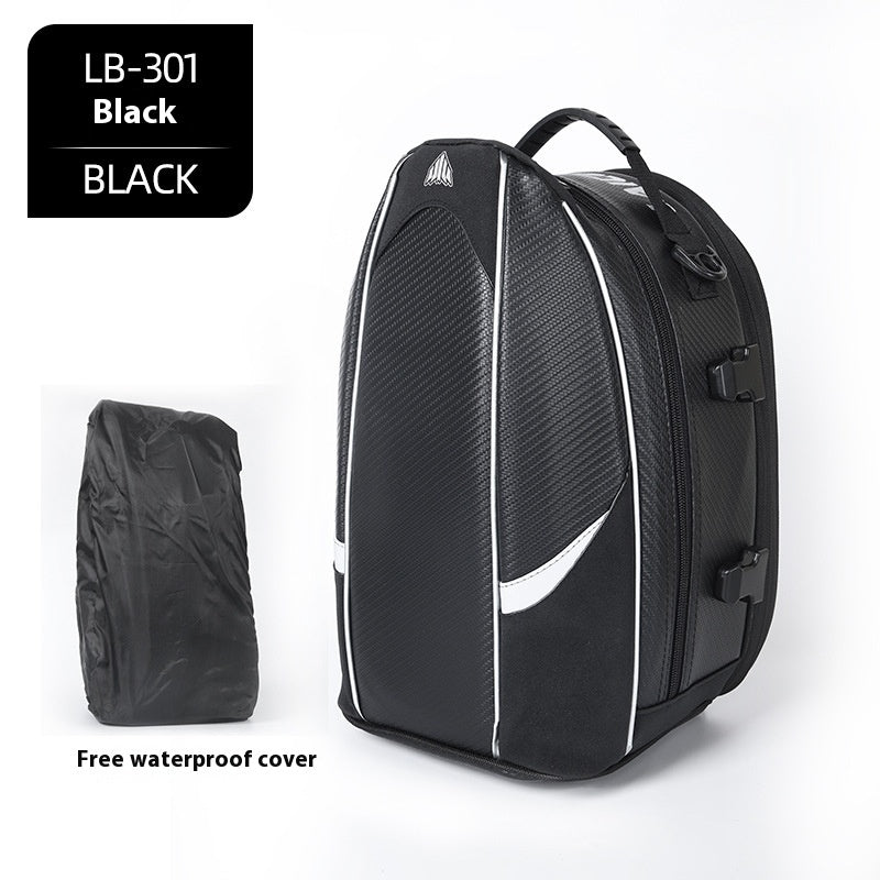 Multifunctional Motorcycle Hard Shell Rear Seat Shoulder Messenger Bag - Gadgets and more