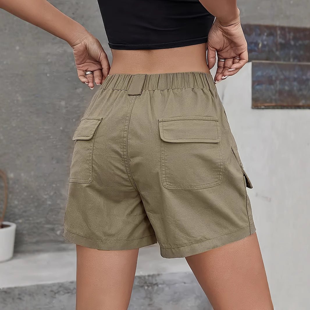 Straight Cargo Casual Loose Wide - leg Pants - Gadgets and more
