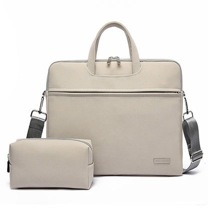 PU Leather Women Laptop Bag Notebook Carrying Case Briefcase For Macbook Air 13.3 14 15.6 Inch Men Handbags Shoulder Mouse Bag - Gadgets and more