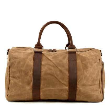 Men's One-shoulder Portable Training Dry Wet Separation Swimming Large Capacity Canvas Luggage Travel Bag - Gadgets and more
