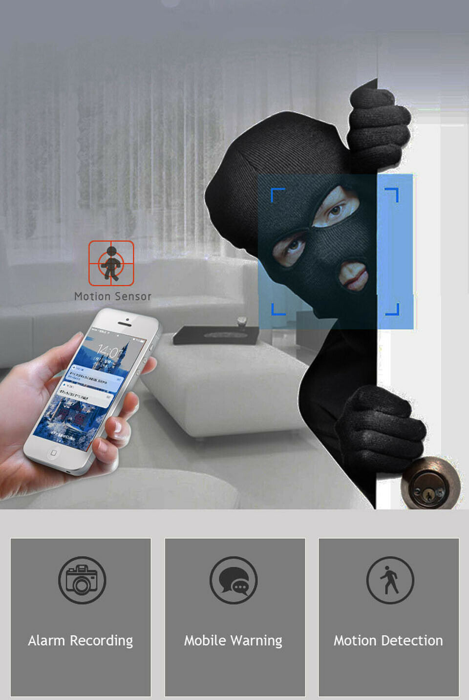 WiFi wireless CCTV IP camera home security monitor - Gadgets and more