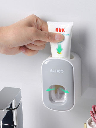Wall Mounted Automatic Toothpaste Holder Bathroom Accessories Set Dispenser - Gadgets and more