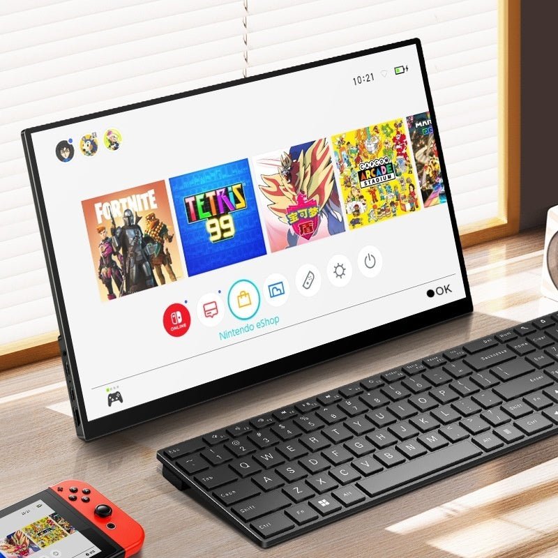 Touch Portable Monitor Mobile Phone Computer Game External Expansion Screen - Gadgets and more