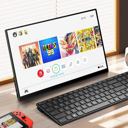 Touch Portable Monitor Mobile Phone Computer Game External Expansion Screen - Gadgets and more