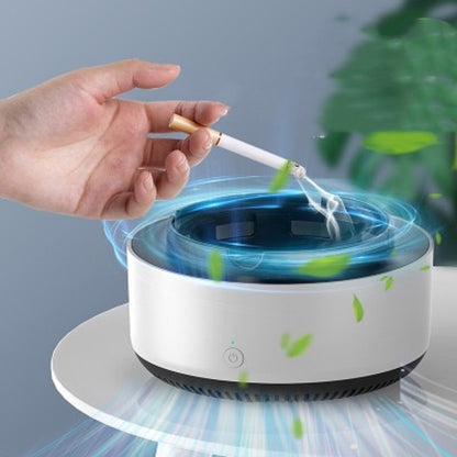 Air Purifier Ashtray Intelligent Electronic Ashtray For Filtering Second-Hand Smoke From Cigarettes Remove Smoking Home Office - Gadgets and more