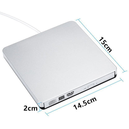 Computer External Mobile External Burning Optical Drive Tray Drive Disc Dvd Burner - Gadgets and more