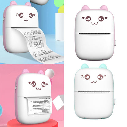 Bluetooth WiFi New Wrong Printer Mobile Phone Photo Title Note Hot Print Pocket Student Error Label Printer - Gadgets and more