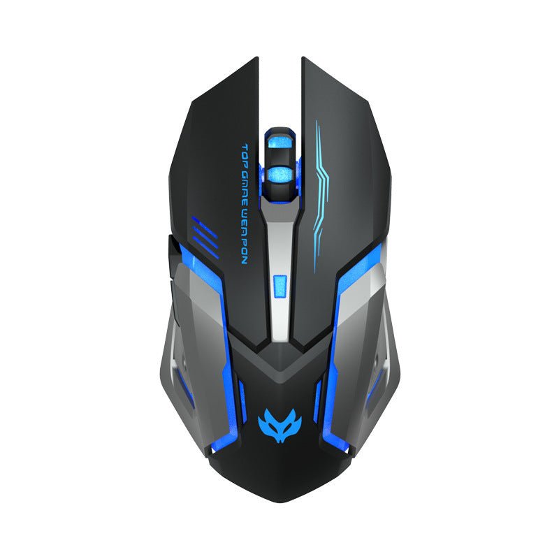 Wireless Charging Silent Gaming Mouse Machinery - Hsam the store 4every1