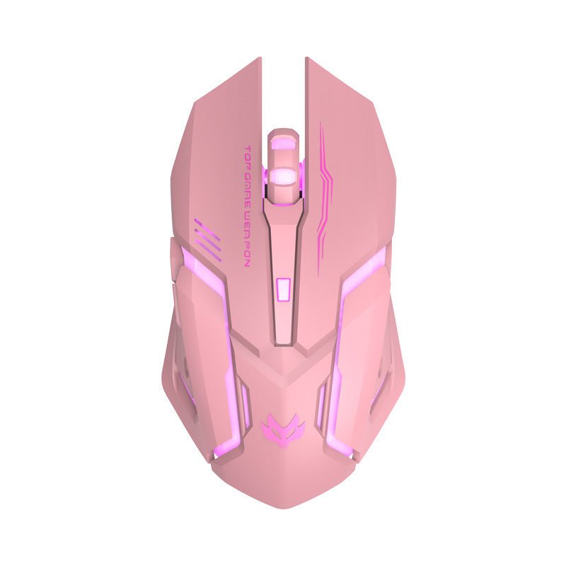 Wireless Charging Silent Gaming Mouse Machinery - Hsam the store 4every1