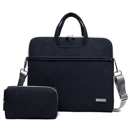 PU Leather Women Laptop Bag Notebook Carrying Case Briefcase For Macbook Air 13.3 14 15.6 Inch Men Handbags Shoulder Mouse Bag - Gadgets and more