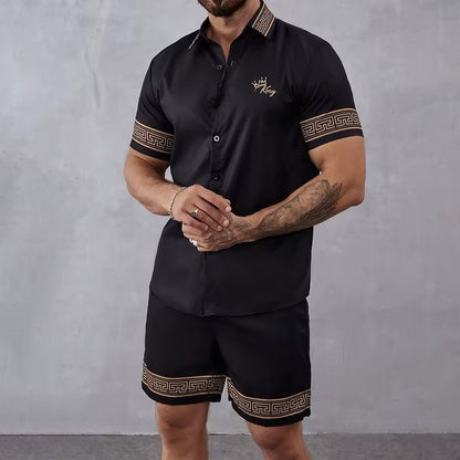 Fashion 3D Digital Printing Hawaiian Vacation Shirt Shorts - Gadgets and more