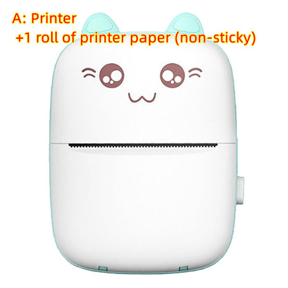 Bluetooth WiFi New Wrong Printer Mobile Phone Photo Title Note Hot Print Pocket Student Error Label Printer - Gadgets and more