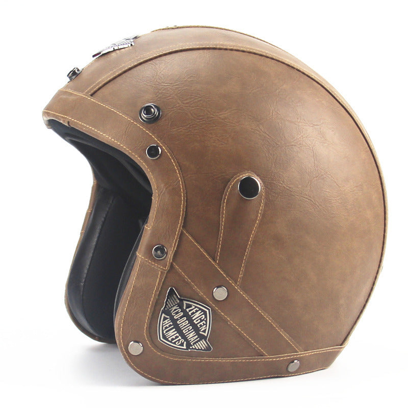 Retro 34 Motorcycle Helmet - Gadgets and more