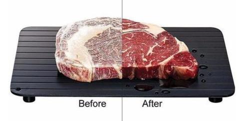 Fast Defrosting Tray Thaw  Kitchen Quick Aluminum Thaw Plate - Gadgets and more