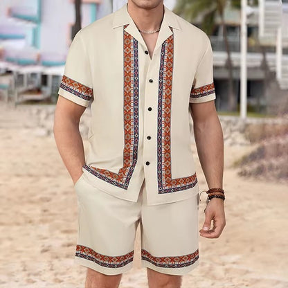 Fashion 3D Digital Printing Hawaiian Vacation Shirt Shorts - Gadgets and more
