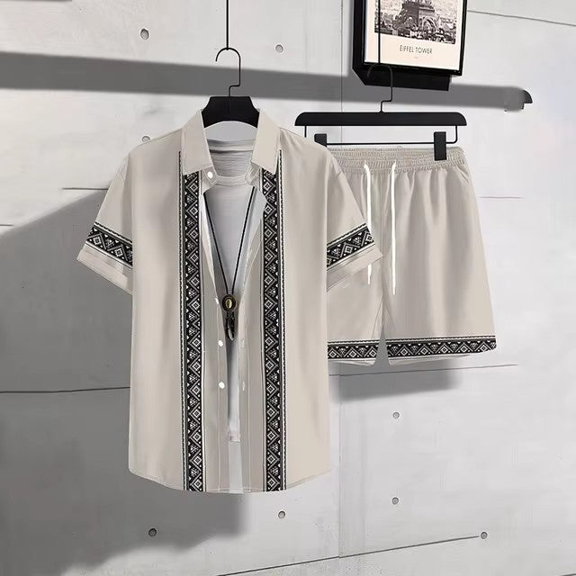 Fashion 3D Digital Printing Hawaiian Vacation Shirt Shorts - Gadgets and more
