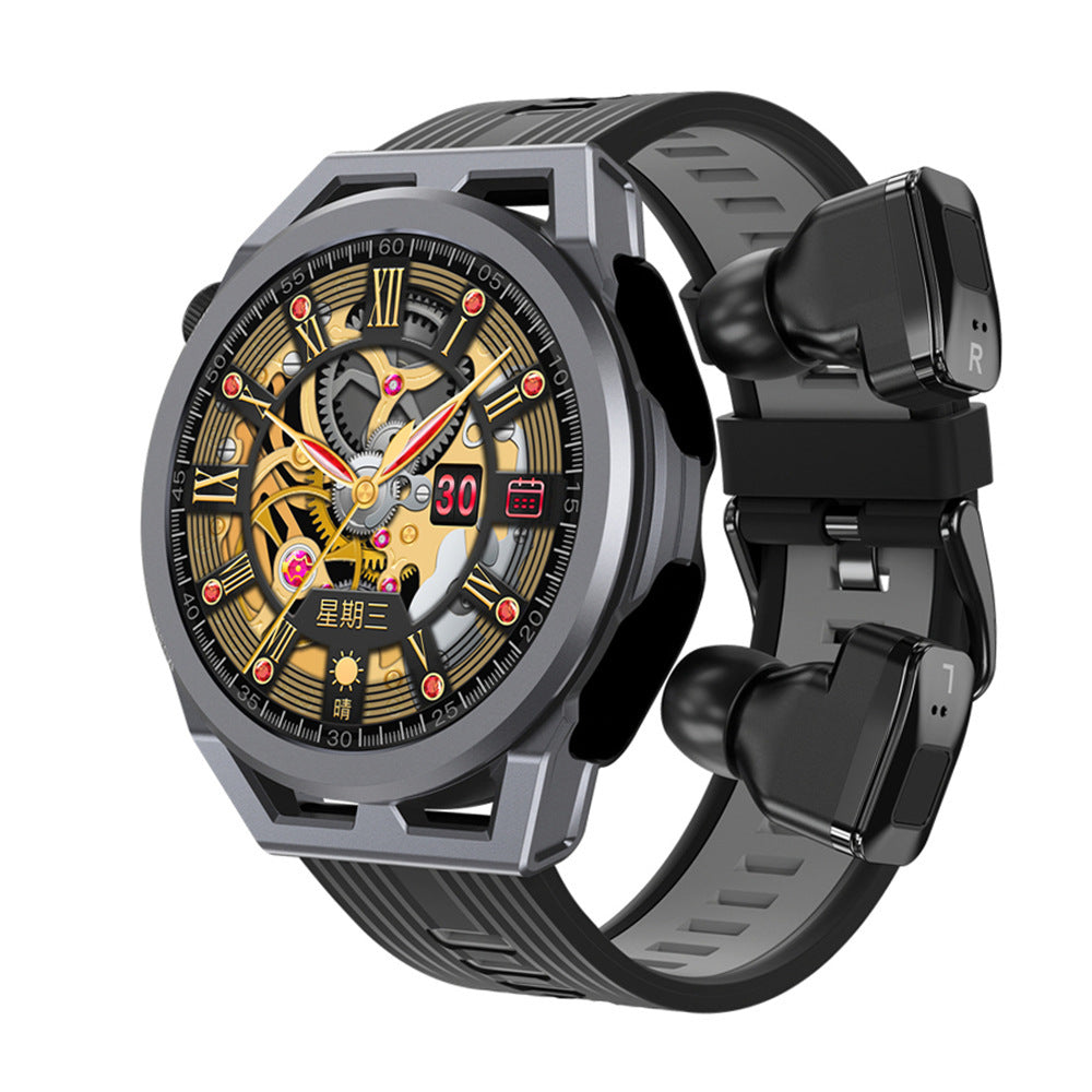 Smart Watch Headset 2-in-1 TWS Two-way Call 4G Memory Smart Watch - Gadgets and more