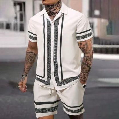 Fashion 3D Digital Printing Hawaiian Vacation Shirt Shorts - Gadgets and more
