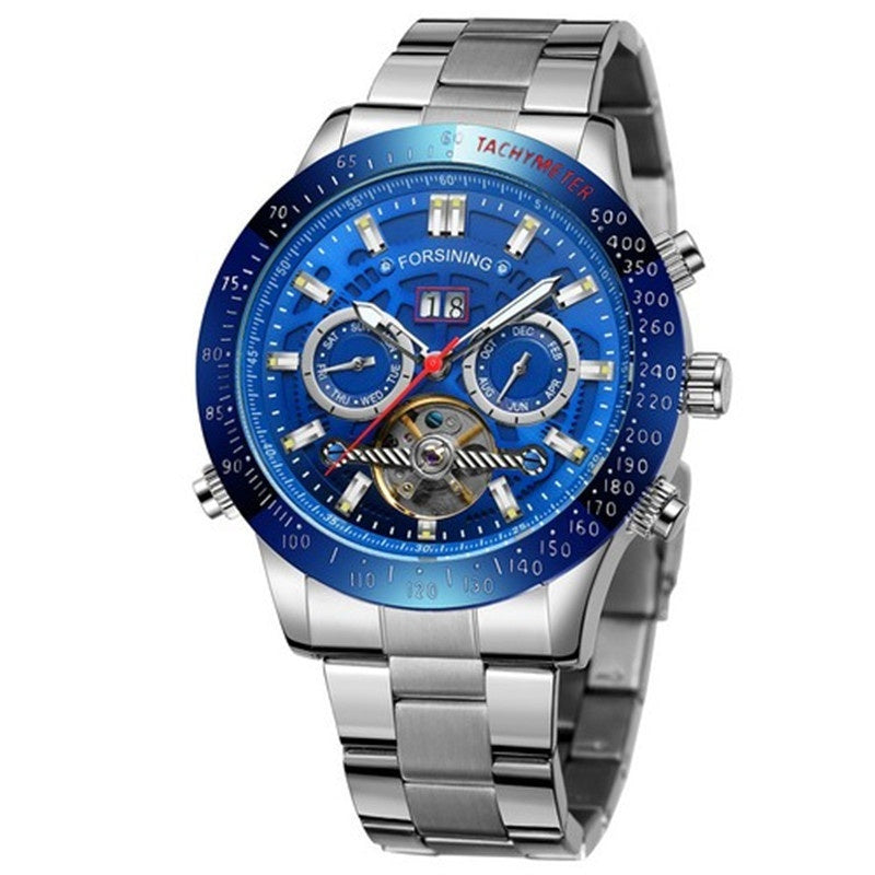 Fashion Casual Multi-function Tourbillon Automatic Mechanical Watch - Gadgets and more