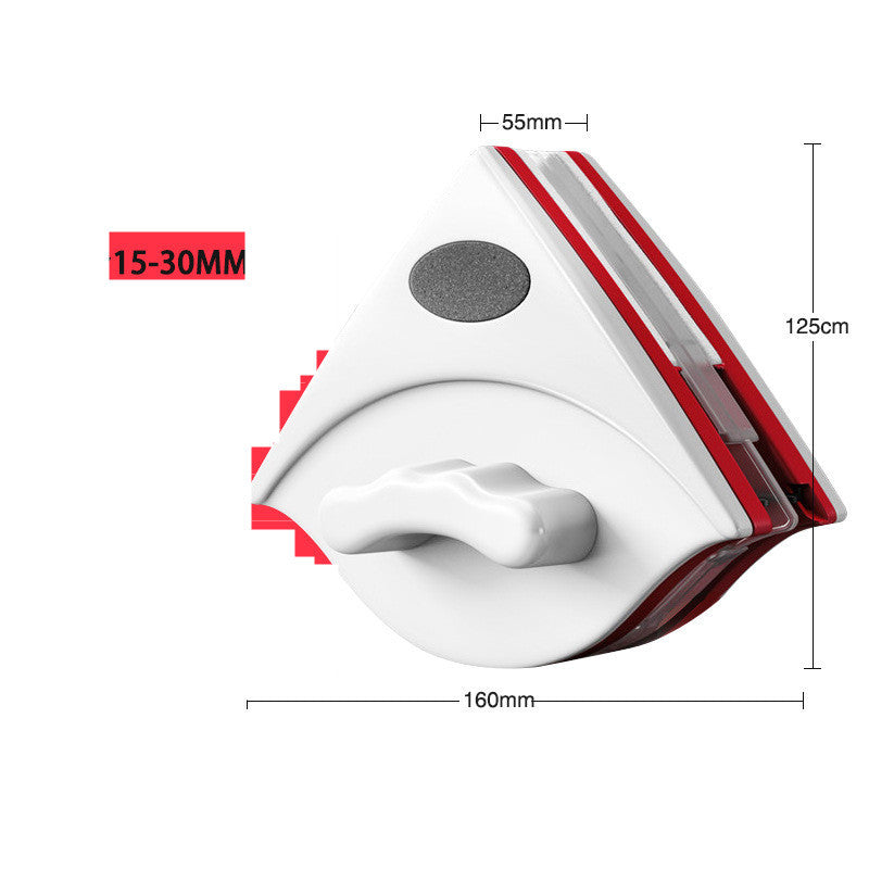 Wipe Glass Artifact Double-layer Strong Magnetic Glass Wiper Cleaning Tool - Gadgets and more