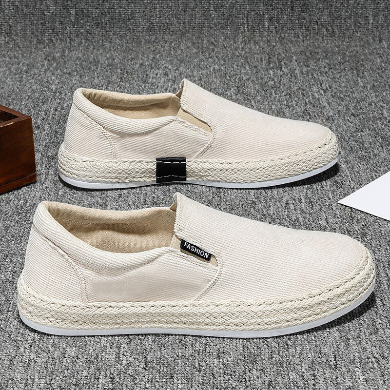 Breathable Casual Slip-on Men's Canvas Tide Shoes - Gadgets and more
