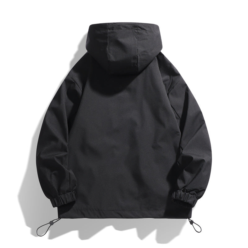 Hooded Sports Versatile Personality Casual Jacket - Gadgets and more
