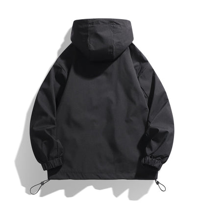 Hooded Sports Versatile Personality Casual Jacket - Gadgets and more