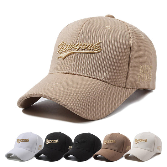 Hard Crown Baseball Cap Men's And Women's Embroidered Letters - Gadgets and more