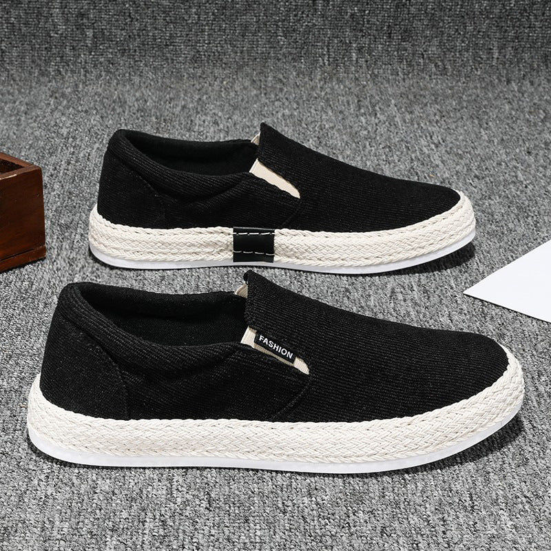Breathable Casual Slip-on Men's Canvas Tide Shoes - Gadgets and more