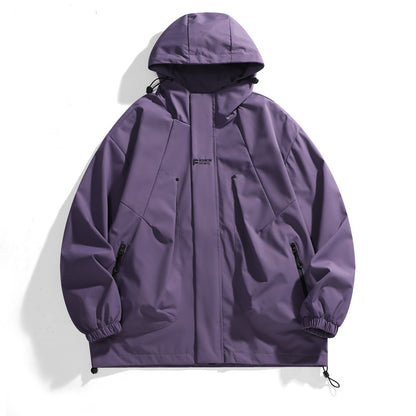 Hooded Sports Versatile Personality Casual Jacket - Gadgets and more