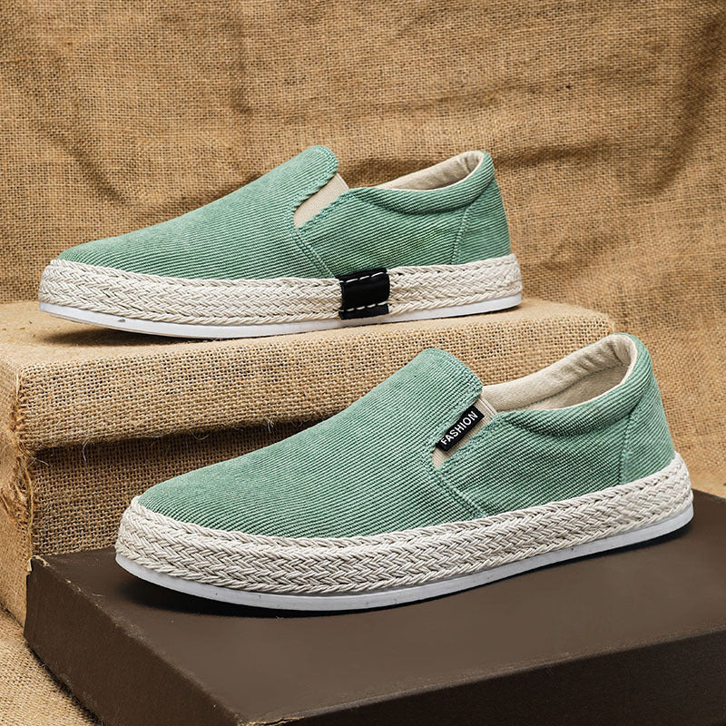 Breathable Casual Slip-on Men's Canvas Tide Shoes - Gadgets and more
