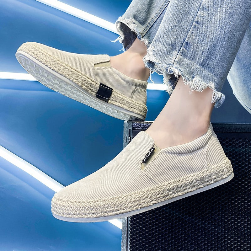 Breathable Casual Slip-on Men's Canvas Tide Shoes - Gadgets and more