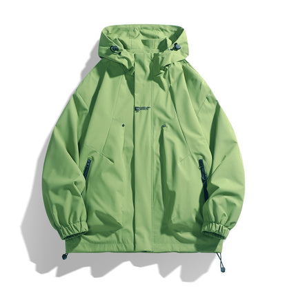 Hooded Sports Versatile Personality Casual Jacket - Gadgets and more