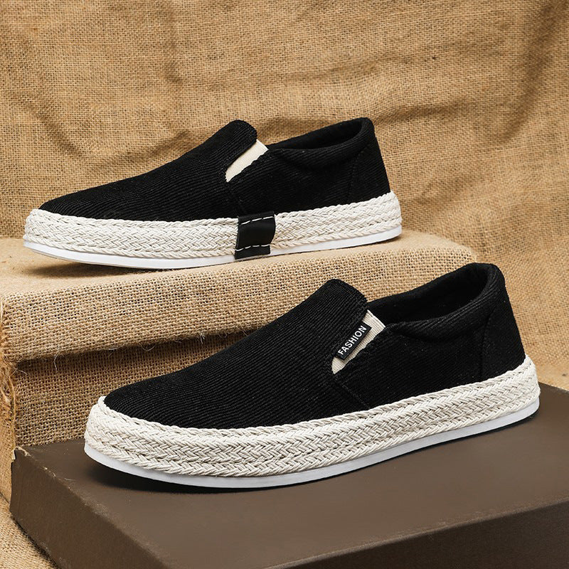 Breathable Casual Slip-on Men's Canvas Tide Shoes - Gadgets and more