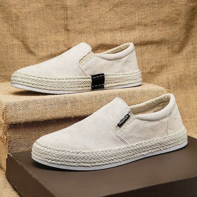 Breathable Casual Slip-on Men's Canvas Tide Shoes - Gadgets and more