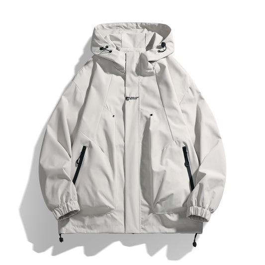 Hooded Sports Versatile Personality Casual Jacket - Gadgets and more