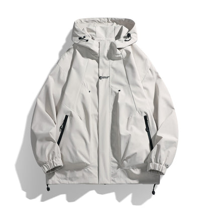 Hooded Sports Versatile Personality Casual Jacket - Gadgets and more