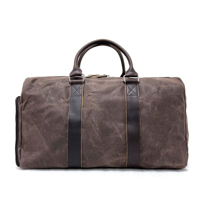 Men's One-shoulder Portable Training Dry Wet Separation Swimming Large Capacity Canvas Luggage Travel Bag - Gadgets and more