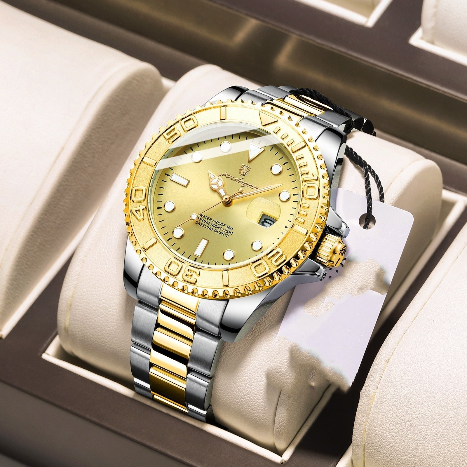 Waterproof Luminous Men's Watch Fashion Quartz - Gadgets and more