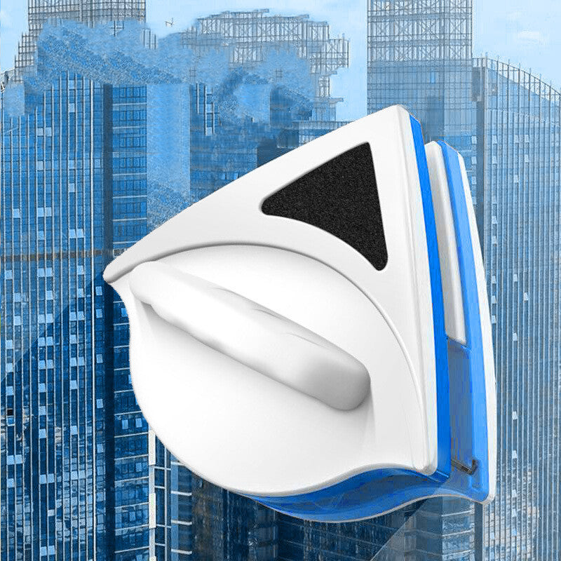 Wipe Glass Artifact Double-layer Strong Magnetic Glass Wiper Cleaning Tool - Gadgets and more