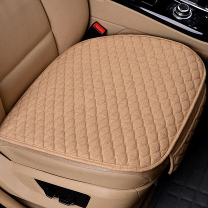 Universal Car Seat Cushions Linen Non - Slip Four Seasons Commons - Gadgets and more