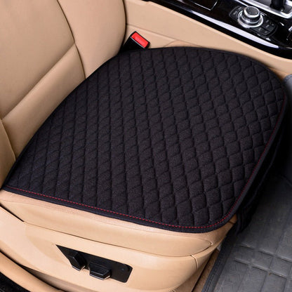 Universal Car Seat Cushions Linen Non - Slip Four Seasons Commons - Gadgets and more