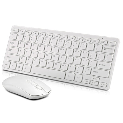 Wireless Keyboard And Mouse Set Chocolate - Hsam the store 4every1