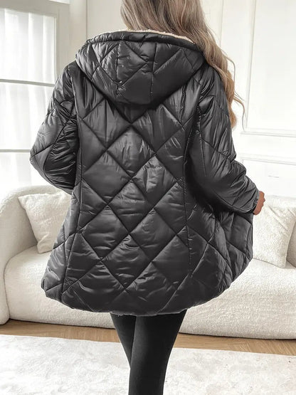 Autumn And Winter Long Sleeves Diamond Lattice - Gadgets and more
