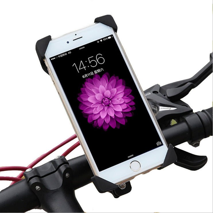 Bicycle mobile phone holder fixed frame mountain bicycle accessories riding equipment electric motorcycle mobile phone navigation bracket - Gadgets and more
